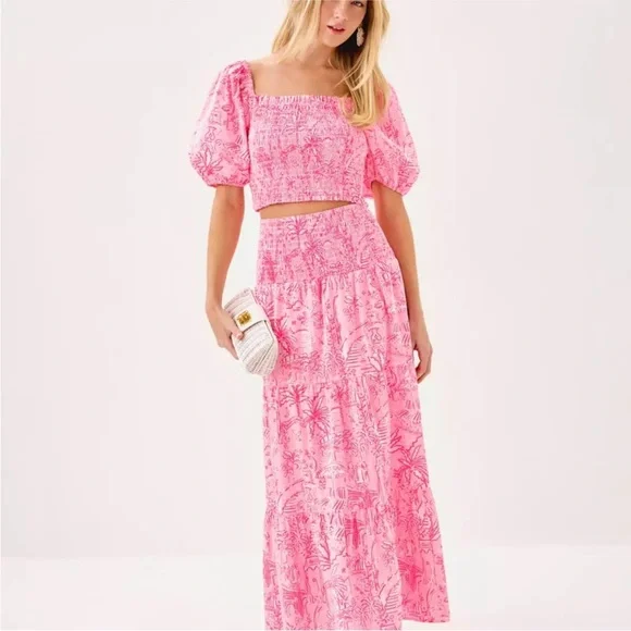 Lilly Pulitzer Aston Maxi Set (2 piece) - Picture 1 of 5